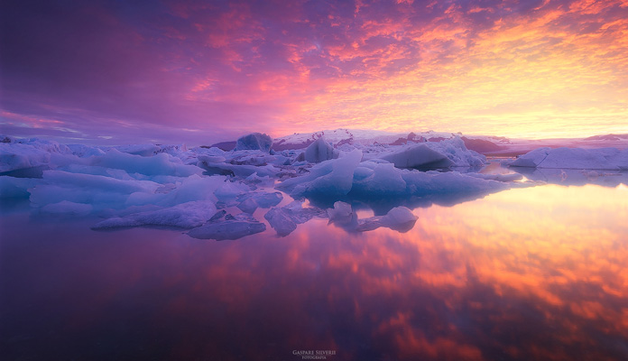 © Gaspare Silverii, Jokulsarlon Explosion