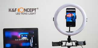 Ring Light da 11” K&F Concept: uno strumento utile per youtuber e streamer