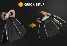 TARION Softbox Octabox Bowens 90cm: luce perfetta in un lampo!